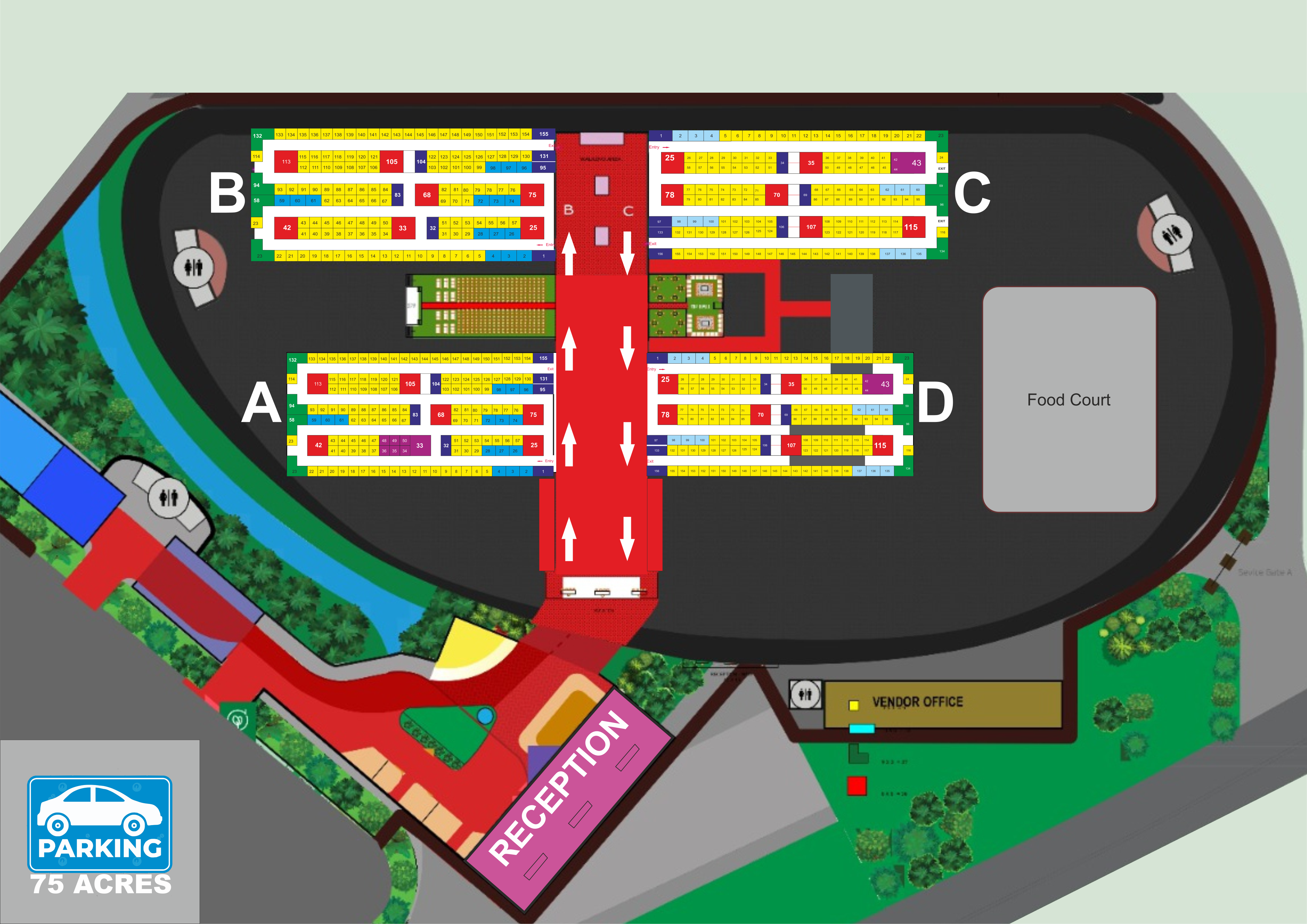 Global Maratha Business Expo 2026 layout map
